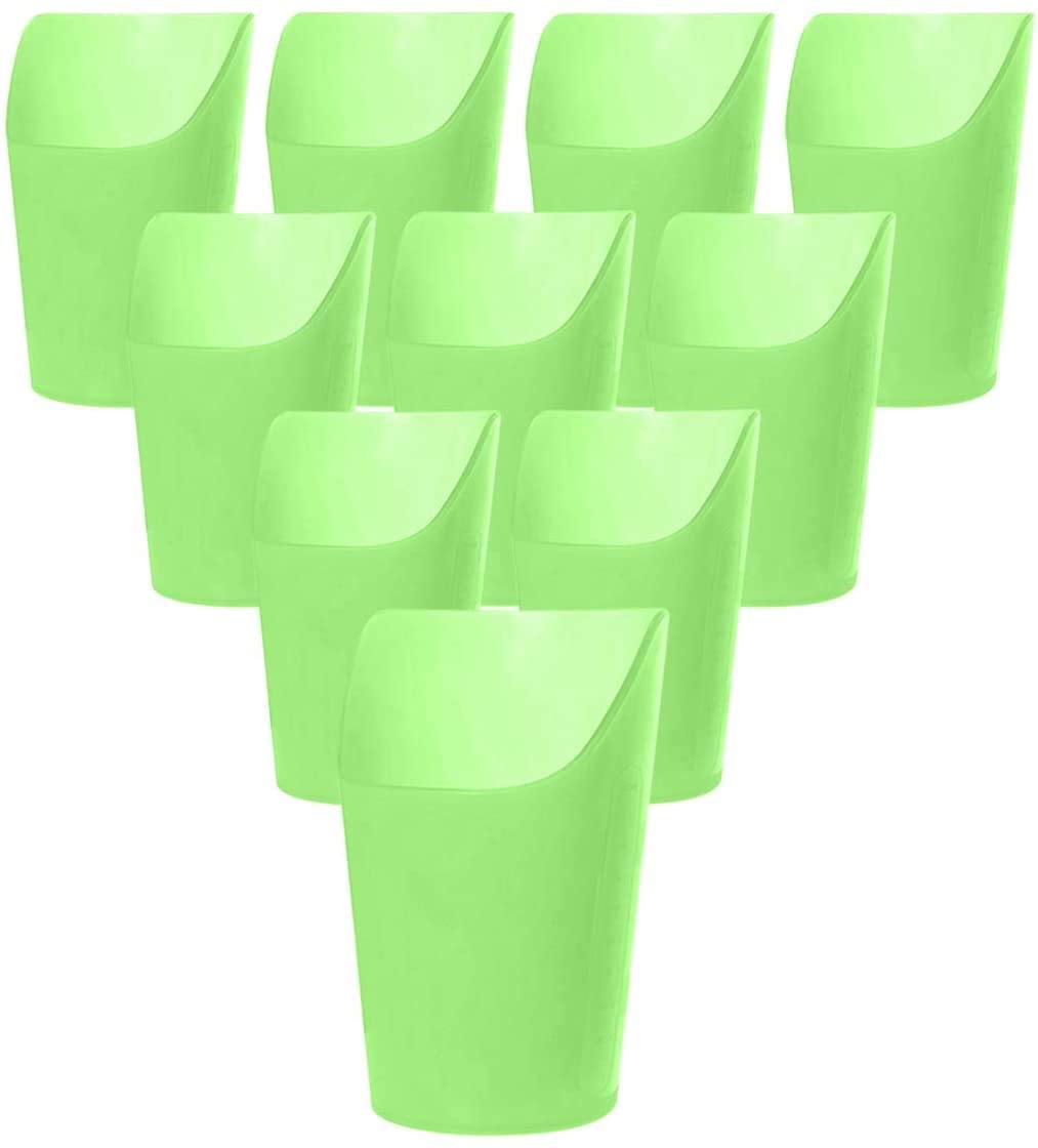 Large Flexible Drinking Cups with Nose Mold Cutout - Pack of 10