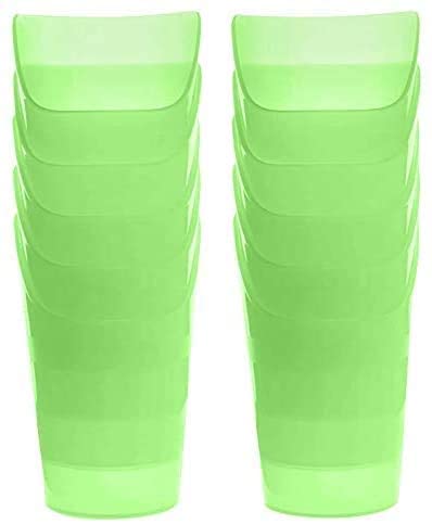 Large Flexible Drinking Cups with Nose Mold Cutout - Pack of 10